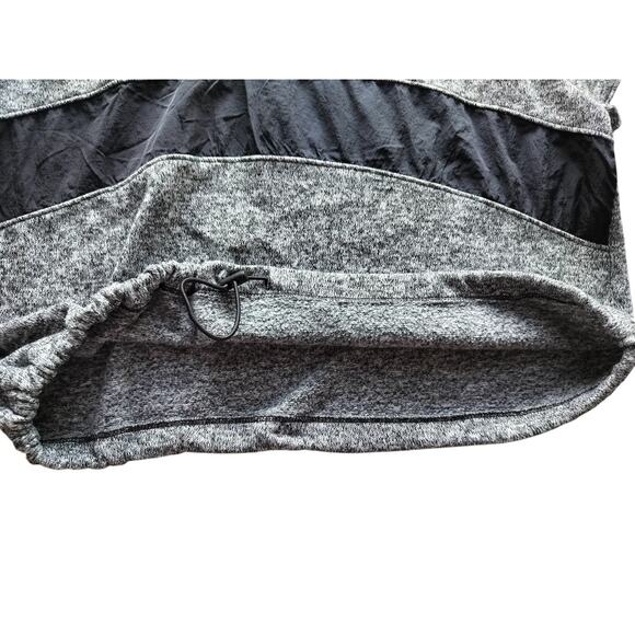 Pink Victoria´s Secret Women's Gray Black Knit Half Zip Cropped Sweater Size S - Picture 5 of 12